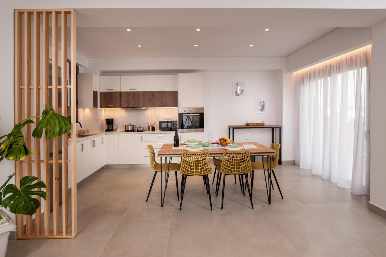 Thyme Sea View Apartments By 8Essentially Souda Esterno foto
